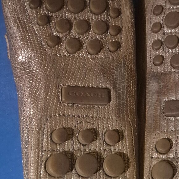 Coach Leather Loafer Shoes - Picture 5 of 7